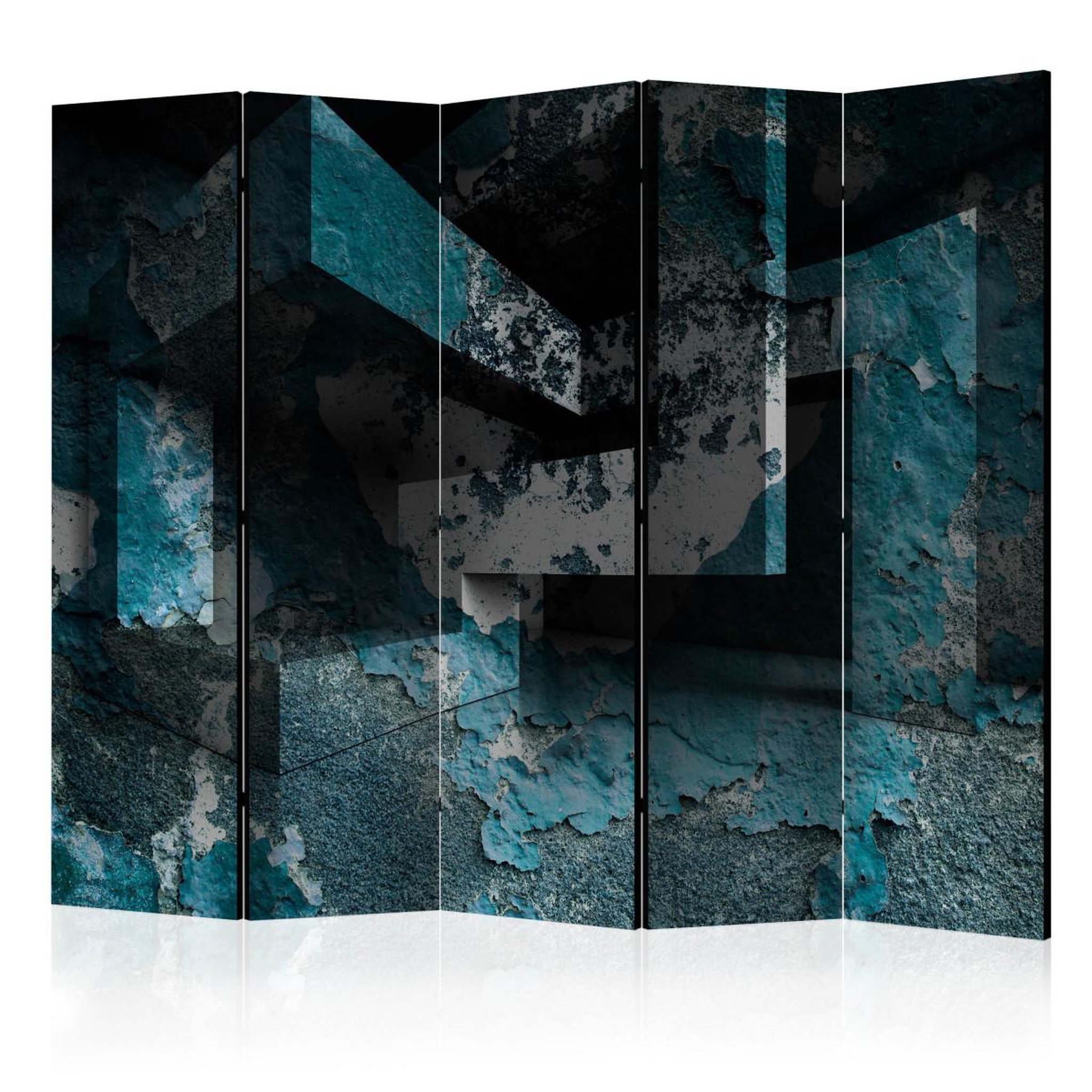Paris Prix Paravent 5 volets  azure geometry  172x225cm