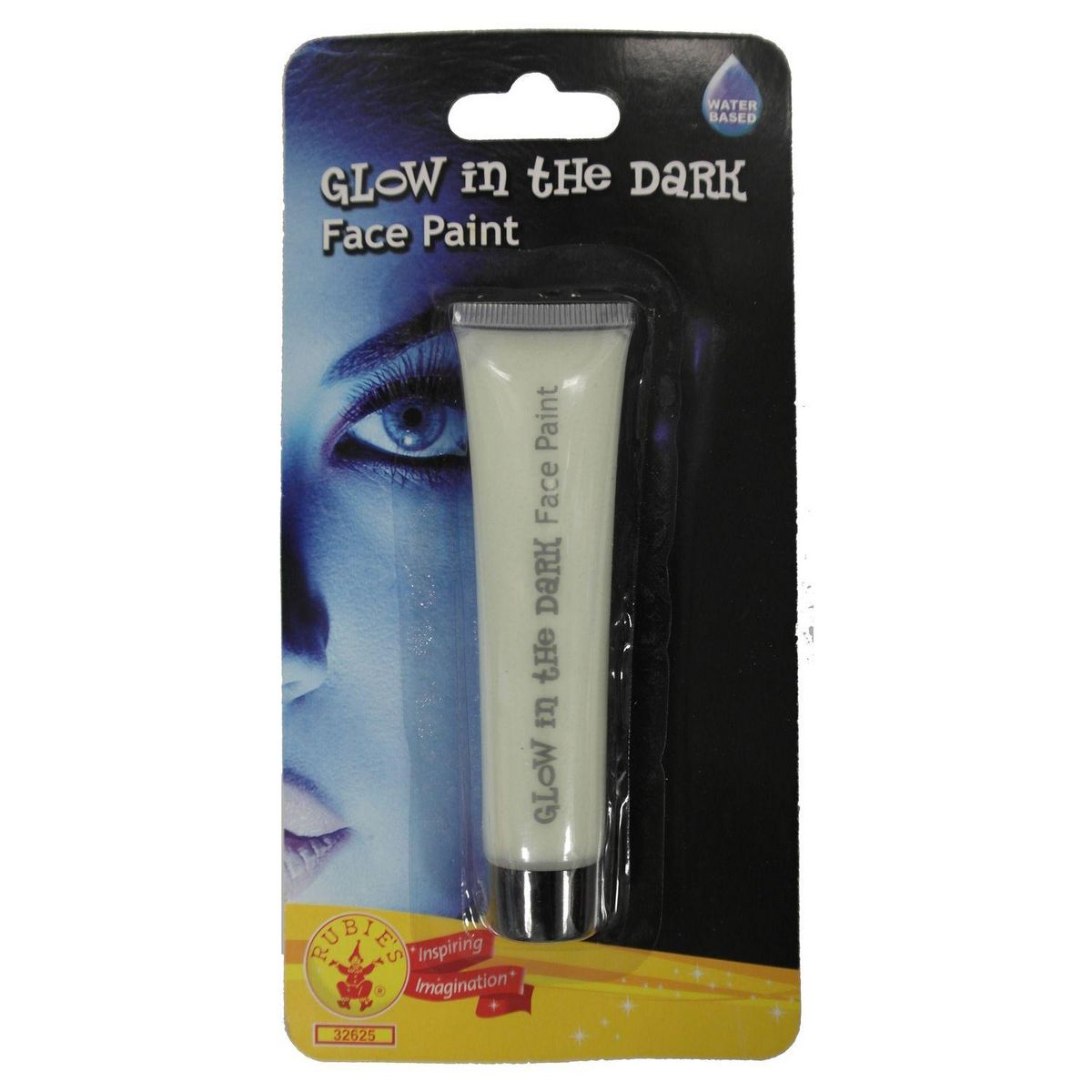 RUBIES Tube de Peinture pour Visage Coloris Glow in the dark - à base d'eau