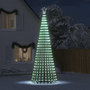 Voir la diapositive 3 : VIDAXL Arbre de Noël lumineux conique 1028 LED blanc froid 403 cm