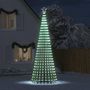 Voir la diapositive 3 : VIDAXL Arbre de Noël lumineux conique 1028 LED blanc froid 403 cm