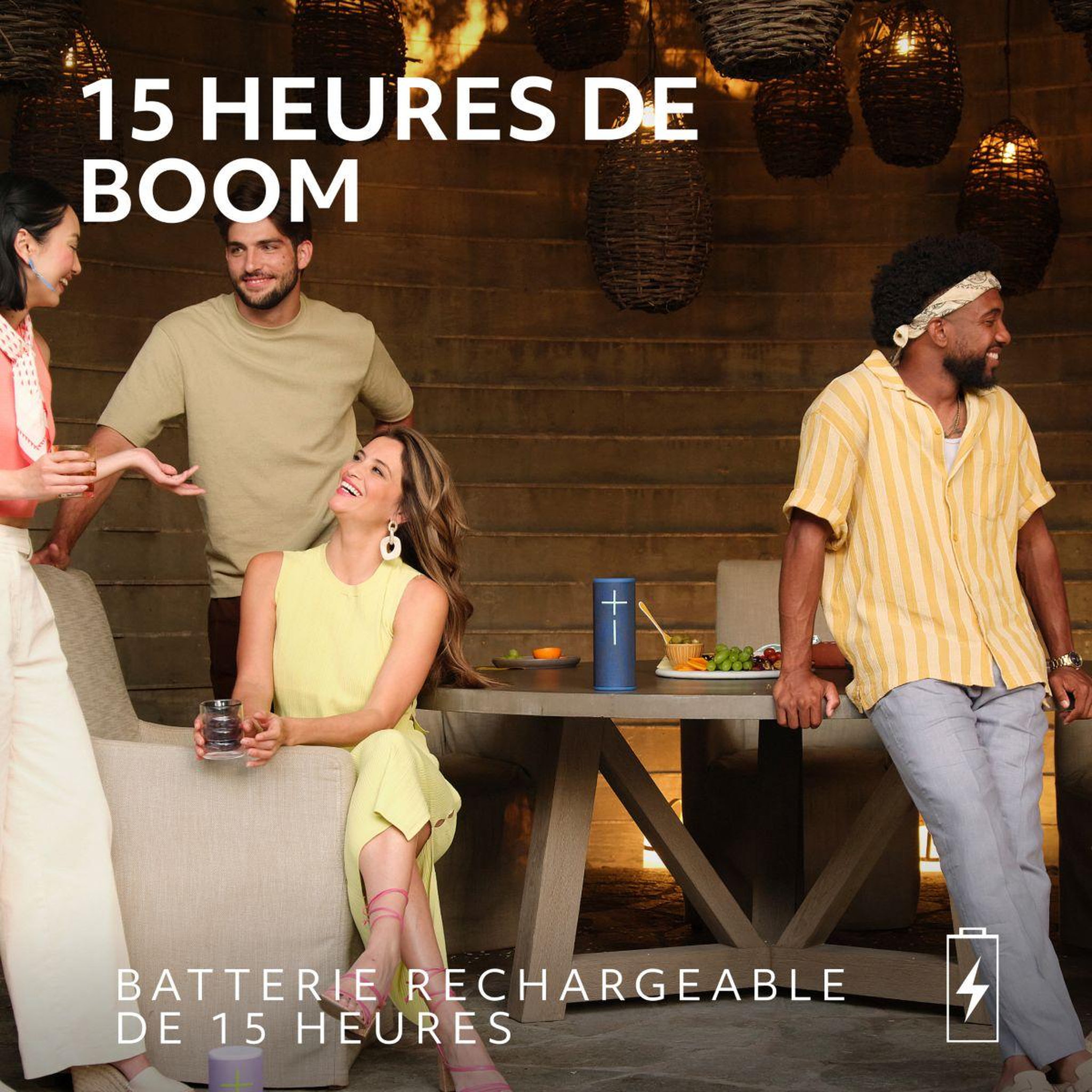 Voir la diapositive 3 : Ultimate ears Enceinte portable Boom 4 Lilas
