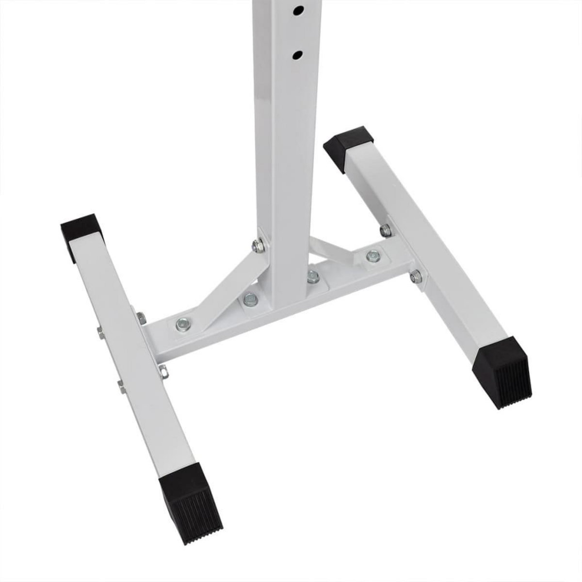 VIDAXL Support barres halteres longs musculation