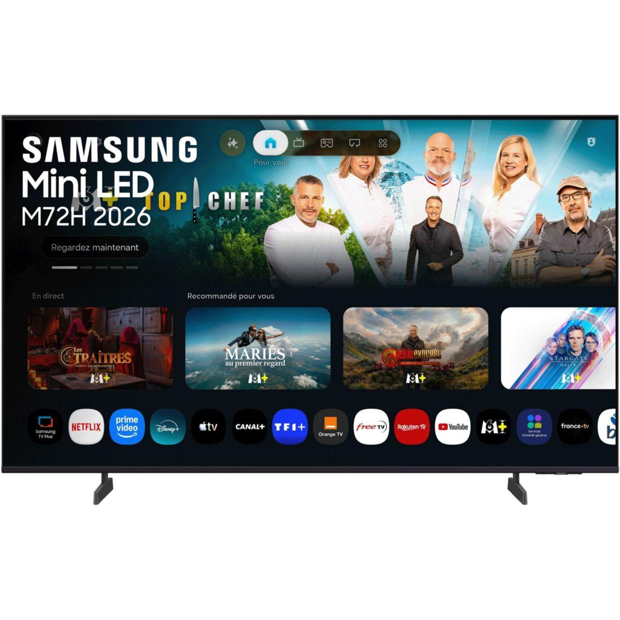 Samsung Tv mini led tu43m72h (2026) 43  (108 cm) 4k - smart tv