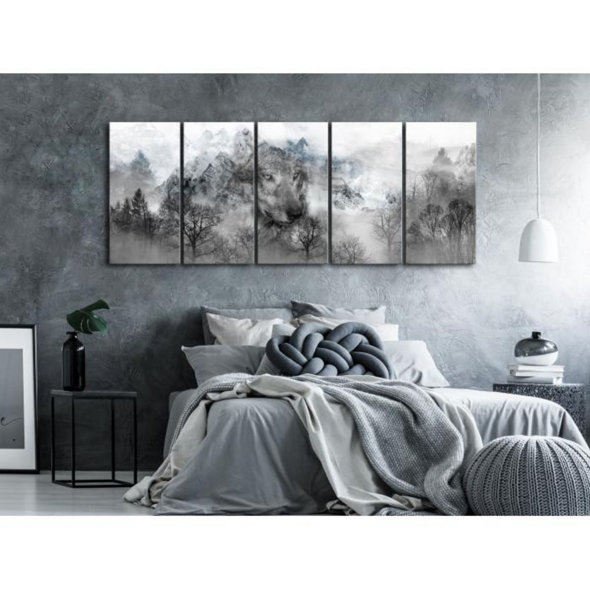 Paris Prix Tableau 5 Panneaux  Mountain Predator Narrow