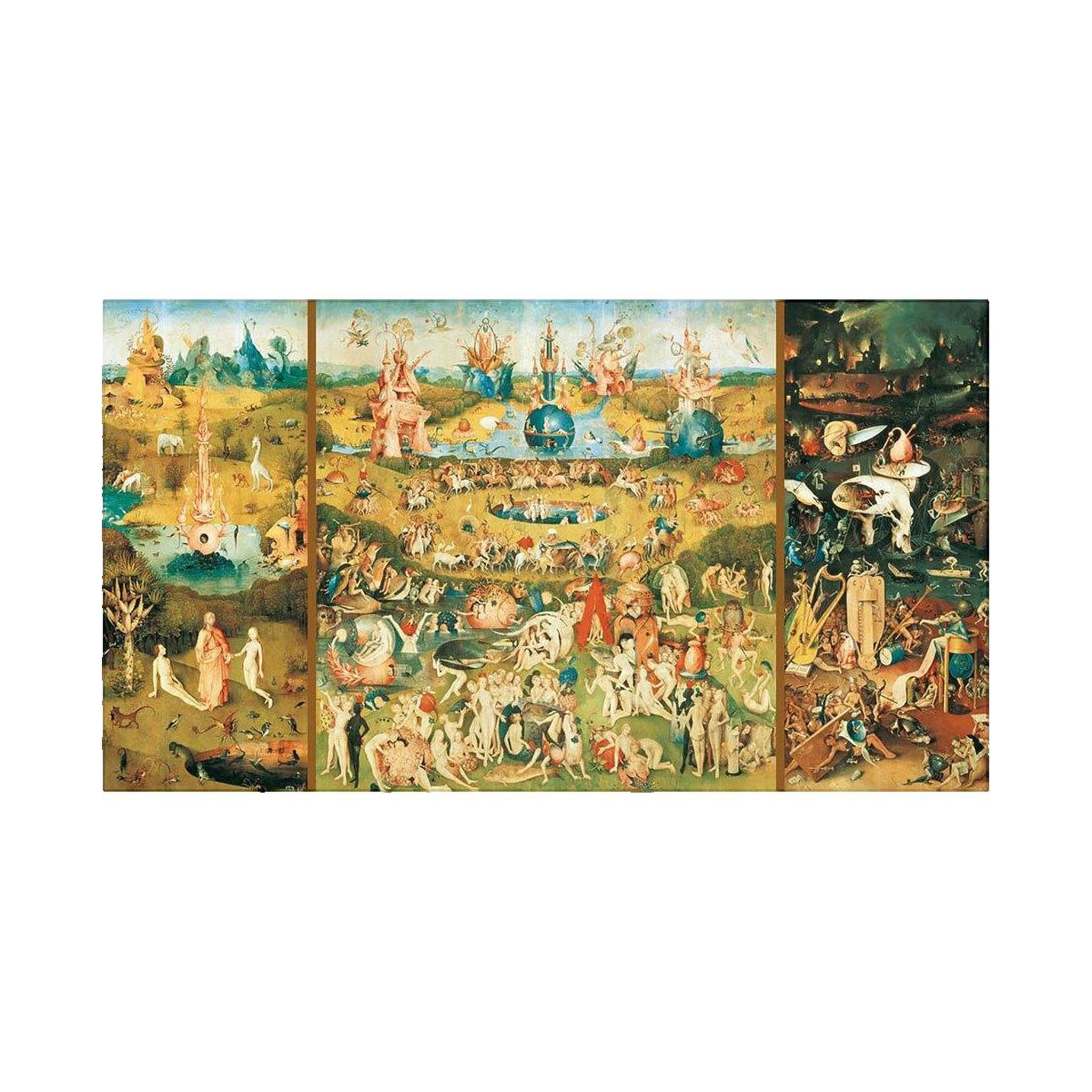 Voir la diapositive 2 : EDUCA Puzzle educa-borras Le Jardin des Délices 9000 pièces