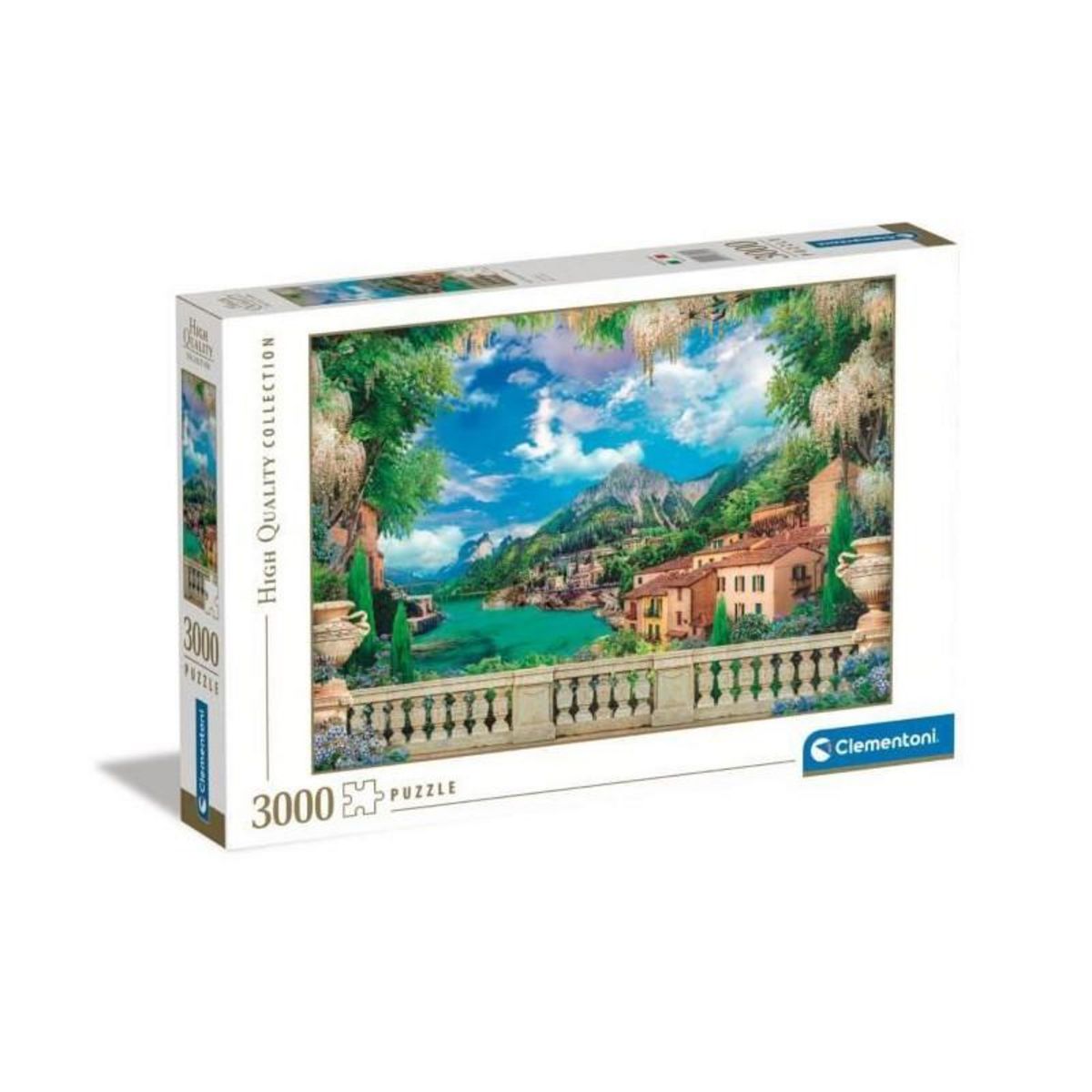 CLEMENTONI Clementoni - Puzzle 3000 pieces - Lush Terrace on Lake