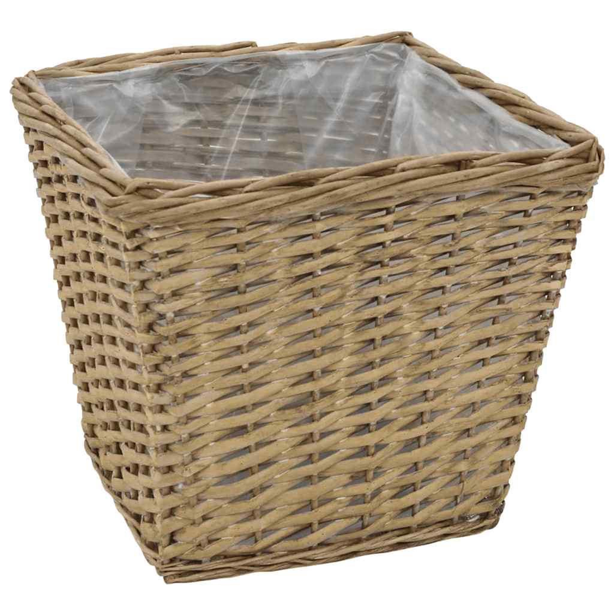 Voir la diapositive 5 : VIDAXL Lits sureleves 3 pcs osier avec doublure en pe