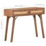 Voir la diapositive 6 : VIDAXL Table console 100x35x76 cm Bois de manguier massif