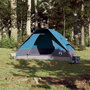 Voir la diapositive 3 : VIDAXL Tente familiale a dome 6 personnes bleu impermeable