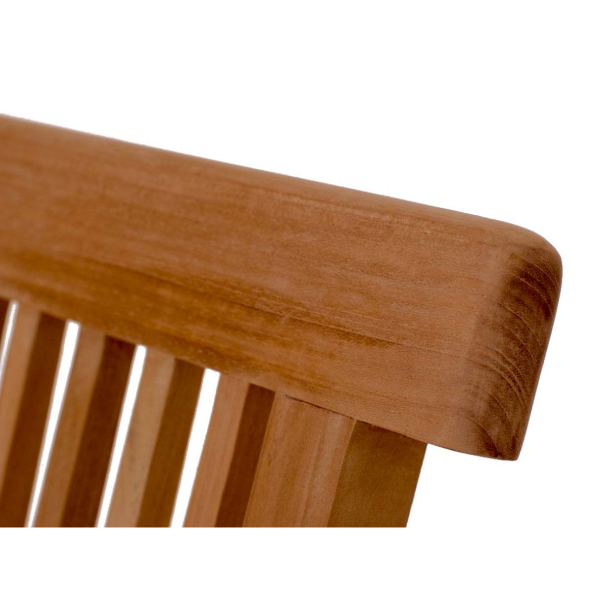 CONCEPT USINE Table de jardin rectangulaire et 6 chaises en teck huilé LUBOK