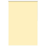 VIDAXL Store enrouleur occultant jaune largeur du tissu 141,6 cm