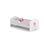 lit enfant fala bar 160x80 fée avec matelas