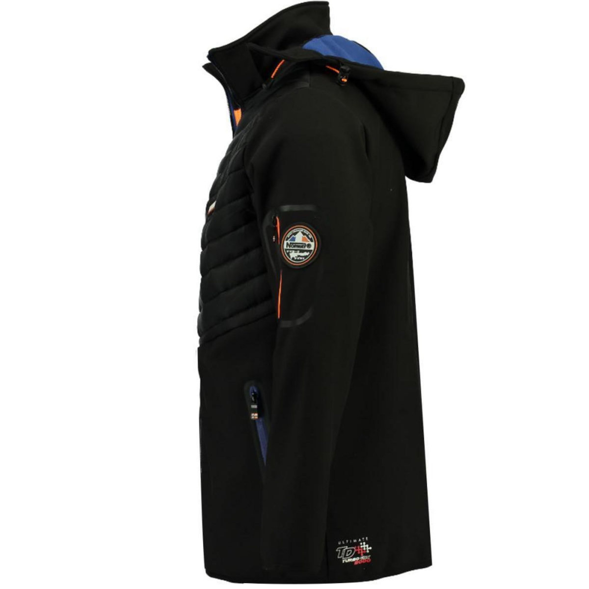 GEOGRAPHICAL NORWAY Veste softshell noire homme Geographical Norway Tylonshell