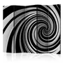 Paris Prix Paravent 5 Volets  Black & White Swirl  172x225cm