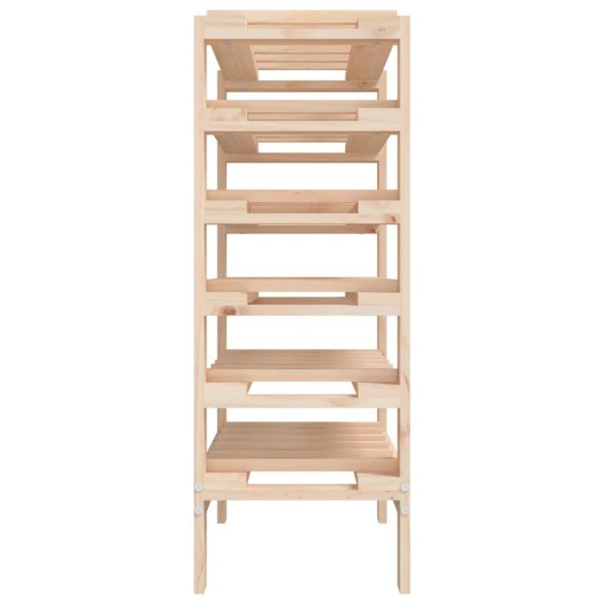 VIDAXL Casier à vin 61,5x30x82 cm Bois de pin massif