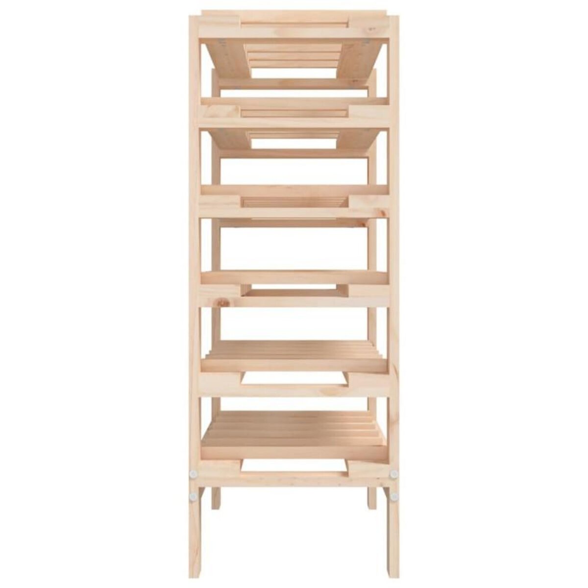 VIDAXL Casier à vin 61,5x30x82 cm Bois de pin massif