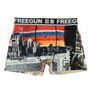 Voir la diapositive 1 : FREEGUN Boxer Multicolores Homme Freegun Grunge City