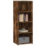 Voir la diapositive 3 : VIDAXL Buffet haut chene fume 45x41x124 cm bois d'ingenierie