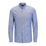 Jack & Jones Chemise Manches longues  Homme Jack & Jones Oxford. Coloris disponibles : Bleu