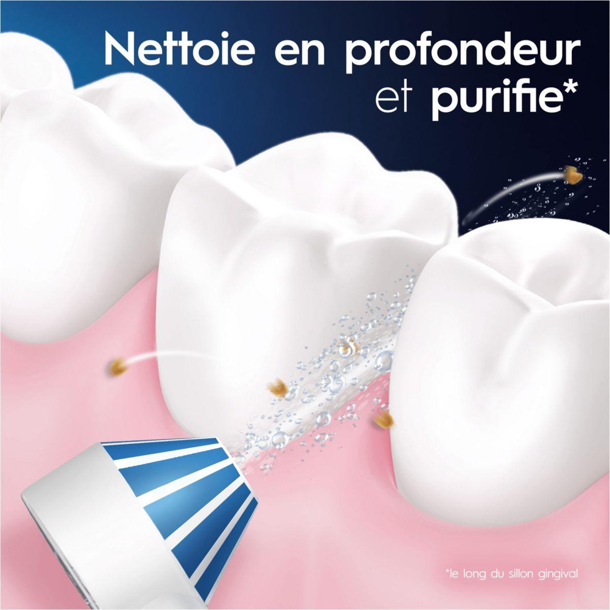 Voir la diapositive 5 : ORAL B Combiné dentaire Oxyjet+ IO6