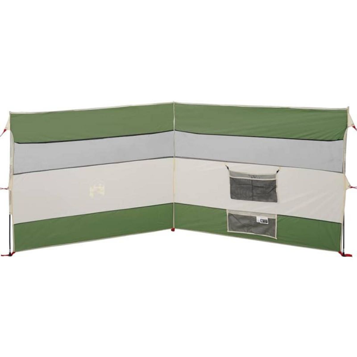 VIDAXL Brise vent de camping vert 340x130 cm imperméable