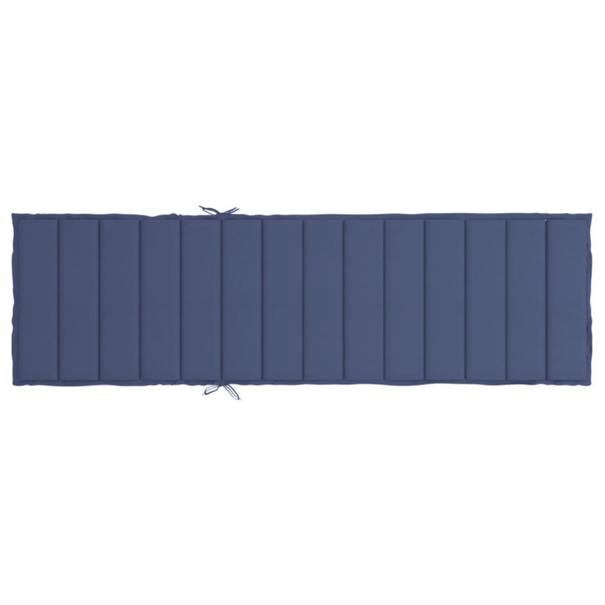 VIDAXL Coussin de chaise longue bleu marine tissu oxford
