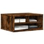 Voir la diapositive 4 : VIDAXL Support d imprimante chêne fumé 49x40x22,5 cm bois d ingénierie