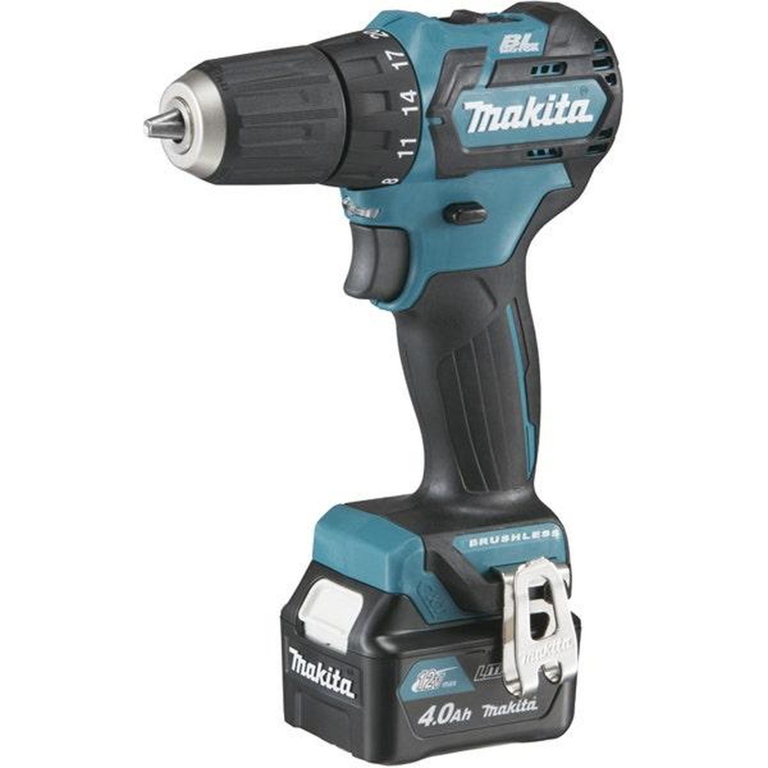 Perceuse-Visseuse Makita DF332DSMJ – 10,8 V, 2 Batteries 4,0 Ah, Moteur Brushless - vue 5