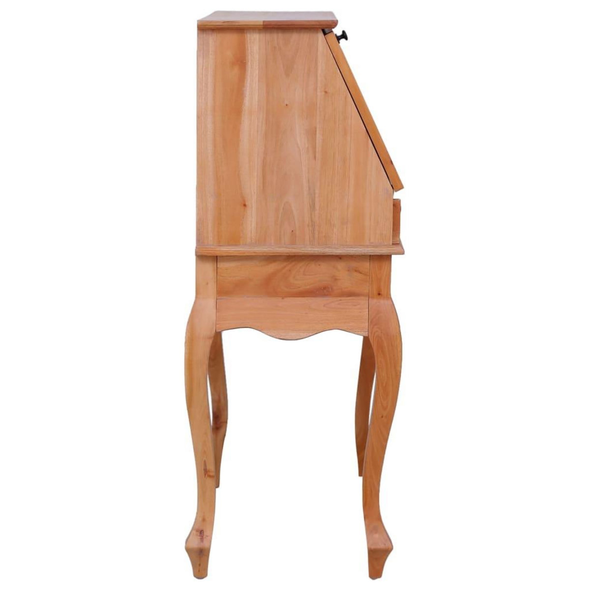 VIDAXL Bureau secretaire 78x42x103 cm Bois d'acajou massif