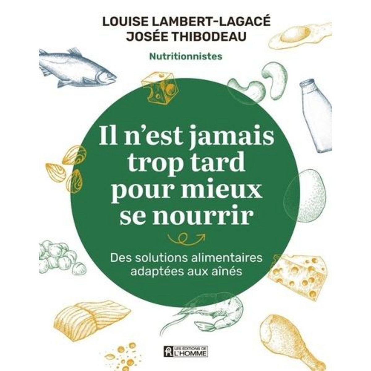 IL N'EST JAMAIS TROP TARD POUR MIEUX SE NOURRIR. DES SOLUTIONS ALIMENTAIRES ADAPTEES AUX AINES, Lambert-Lagacé Louise