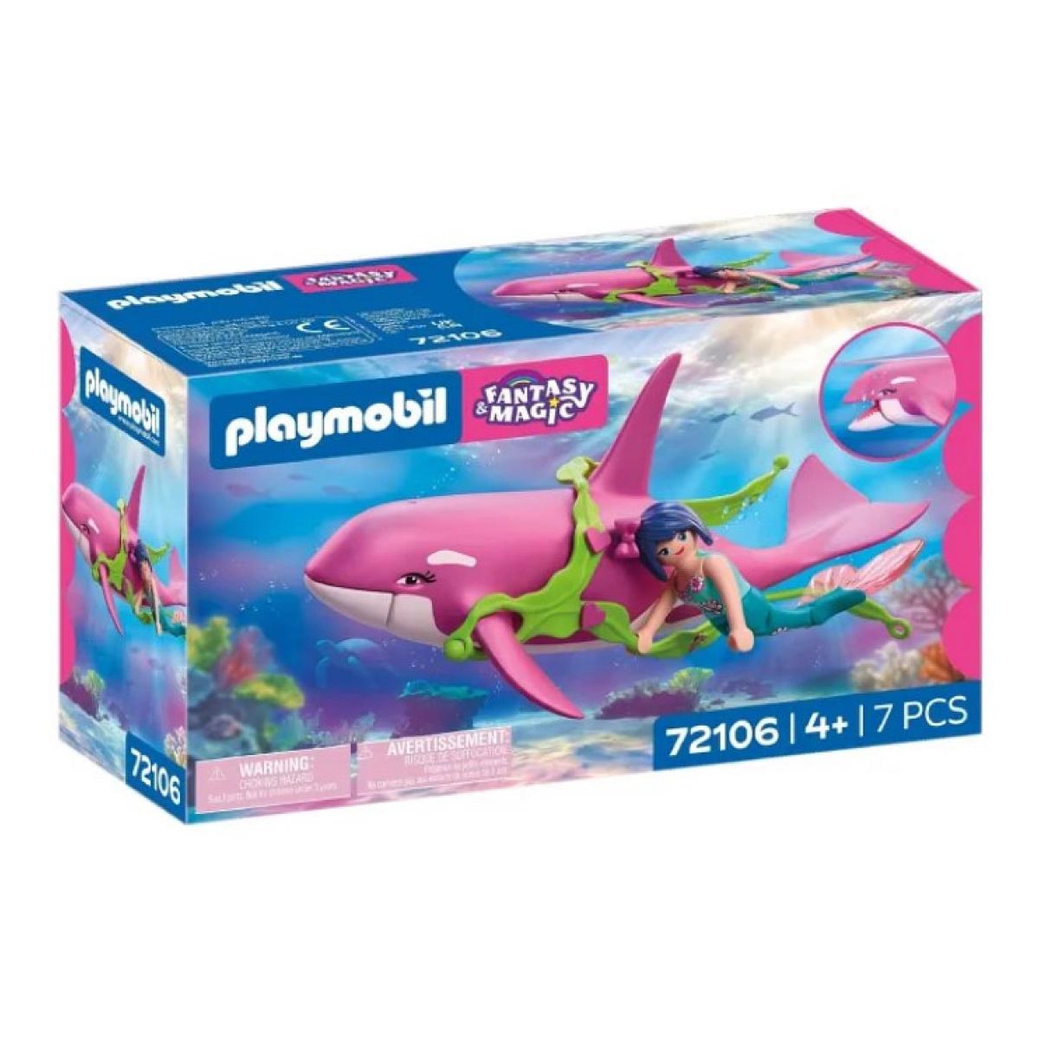 PLAYMOBIL 72106 Orque et sirène