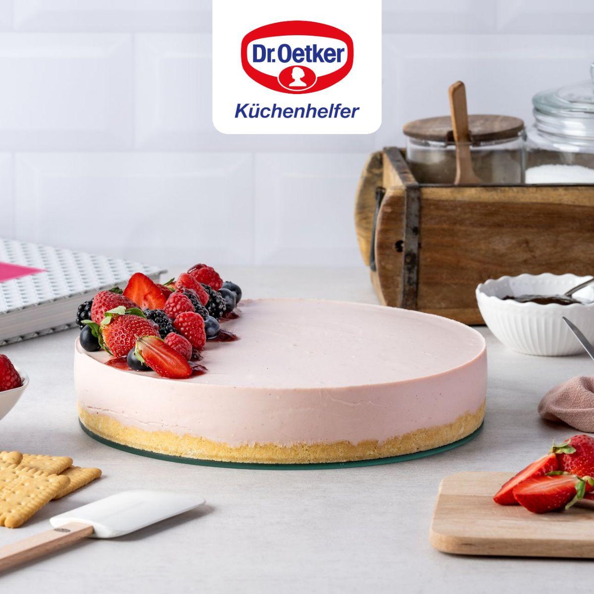 Voir la diapositive 6 : DR.OETKER Ensemble de 2 moules à manqué à charnière 26 cm dr.oetker tradition