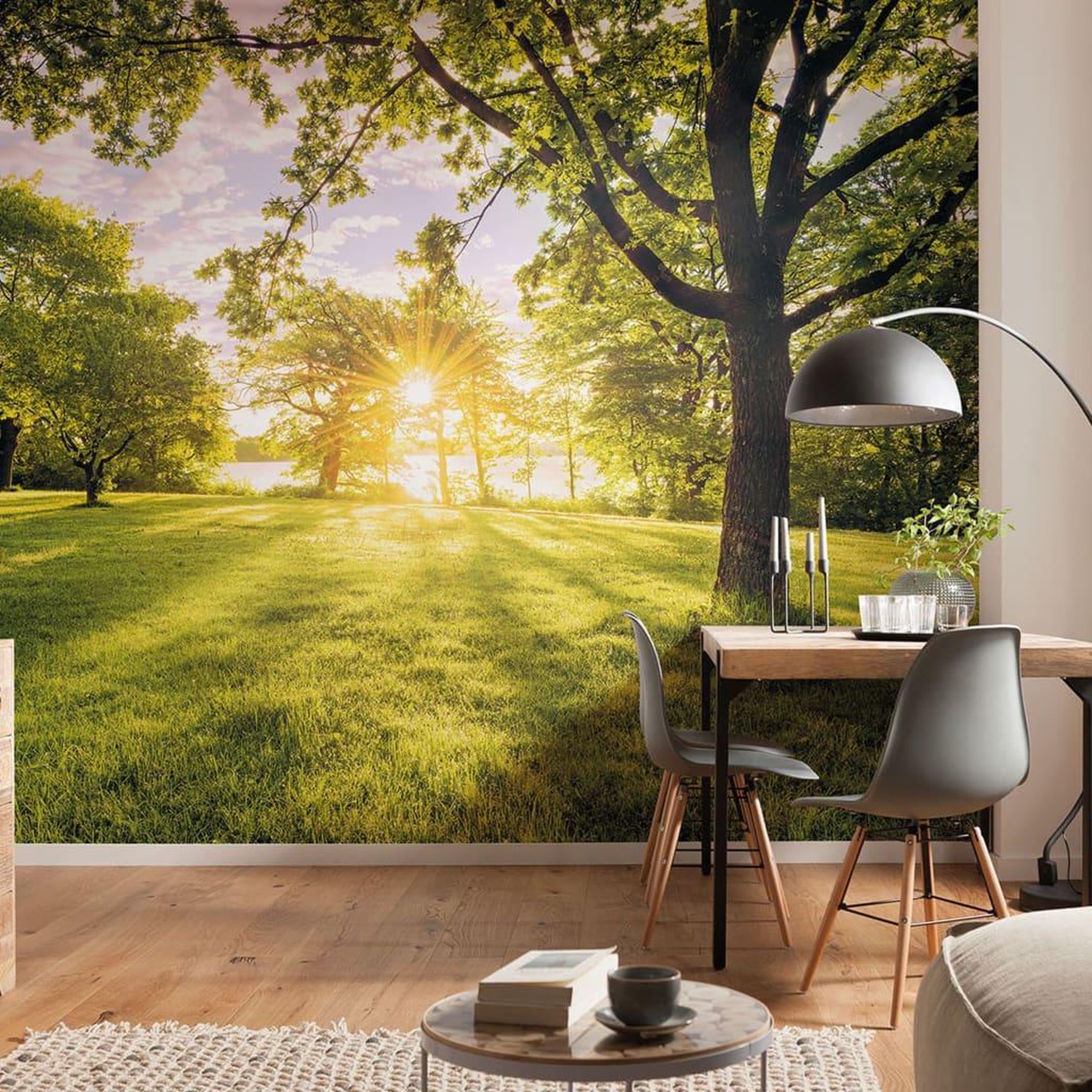 Voir la diapositive 1 : Komar Komar Papier peint photo Golden Moment 400x250 cm