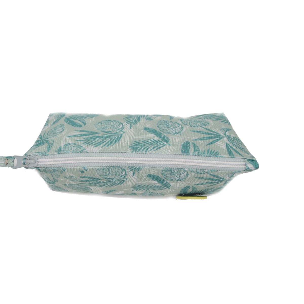 YOUNG'S ATTITUDE Trousse triangle verte motif feuilles