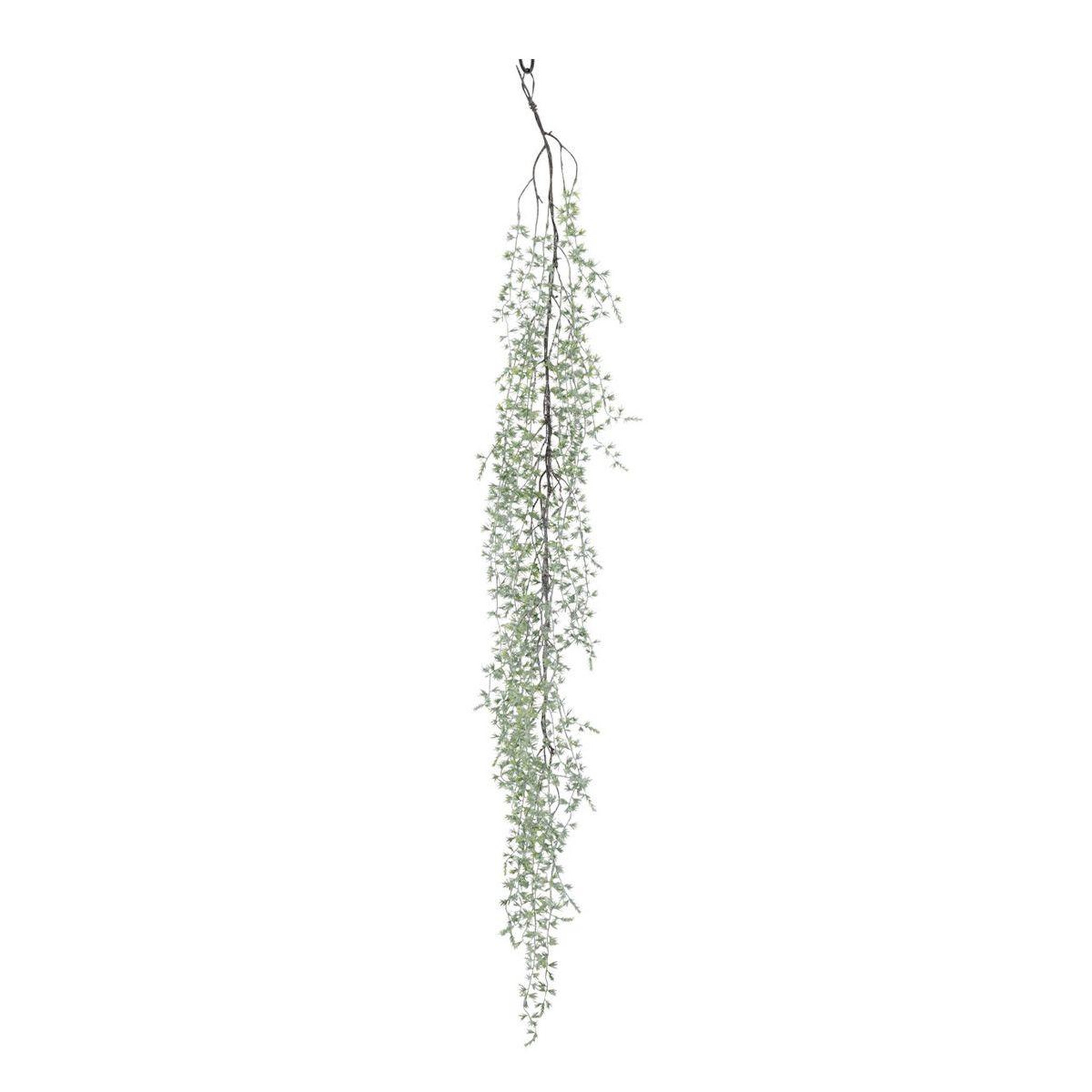 Voir la diapositive 1 : J-LINE Branche artificielle à suspendre  feuilles  157cm vert