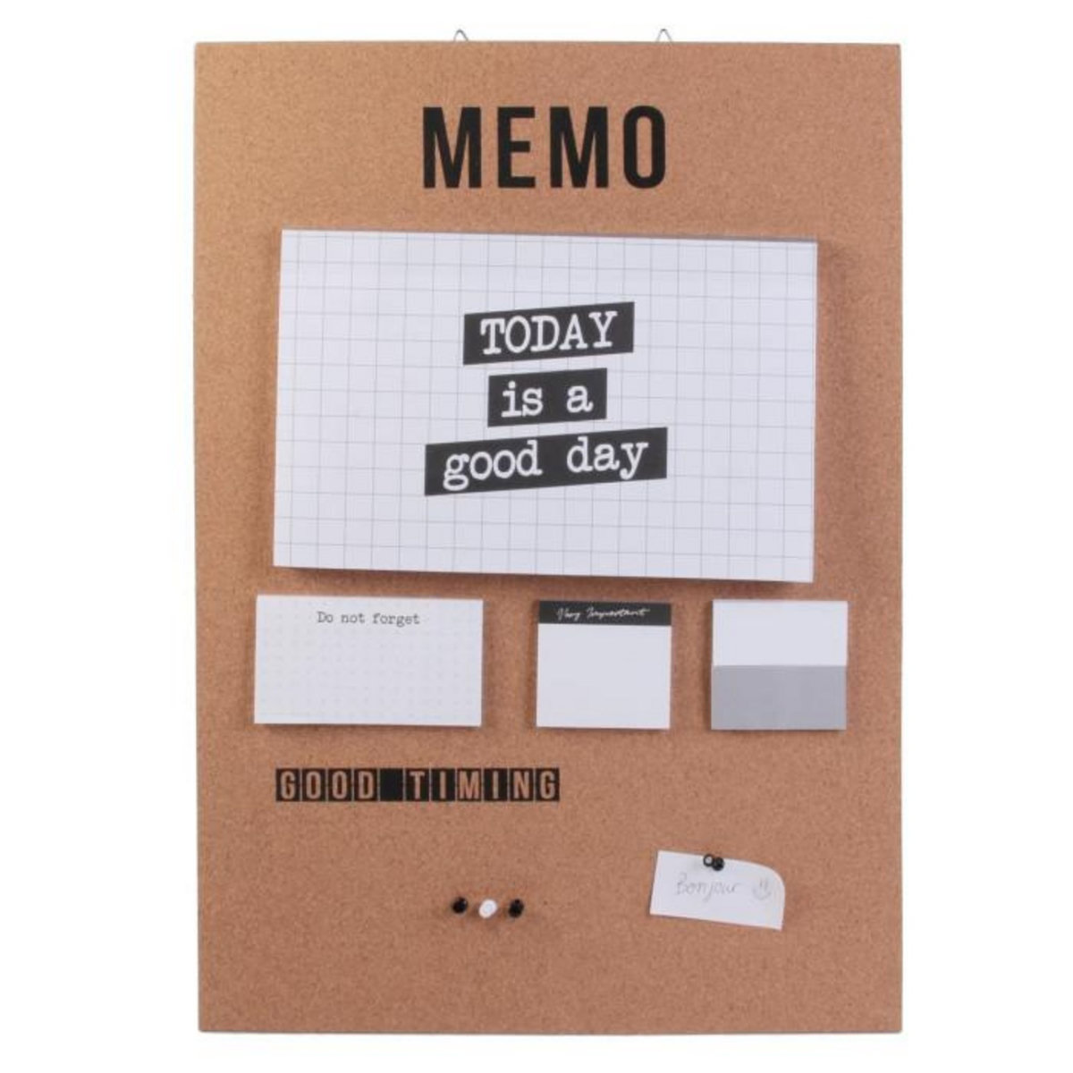 Paris Prix Mémo Calendrier Perpétuel  Working  60cm Naturel