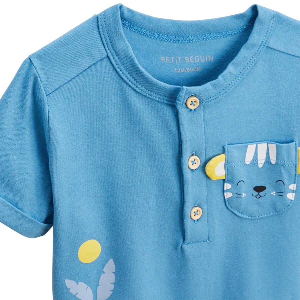 Petit Béguin Ensemble enfant t-shirt et short Biscarosse
