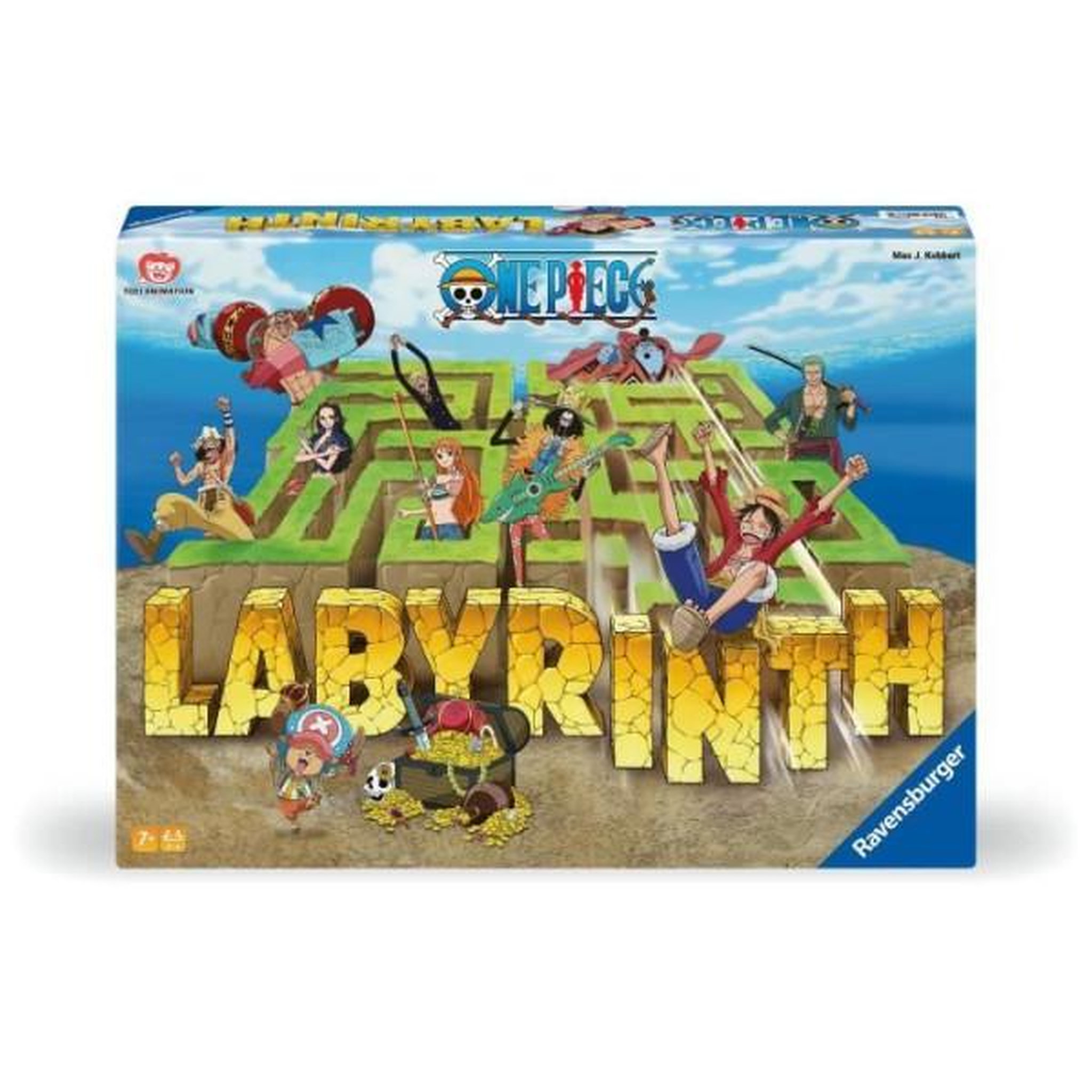 RAVENSBURGER Ravensburger–jeu de société classique–labyrinthe one piece–jeu de plateau-jeu de réflexion-enfant et famille–des 7 an