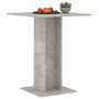 Voir la diapositive 3 : VIDAXL Table de bistro Gris beton 60x60x75 cm Bois d'ingenierie
