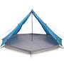 Voir la diapositive 4 : VIDAXL Tente familiale tipi 8 personnes bleu impermeable