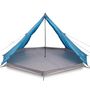 Voir la diapositive 4 : VIDAXL Tente familiale tipi 8 personnes bleu impermeable