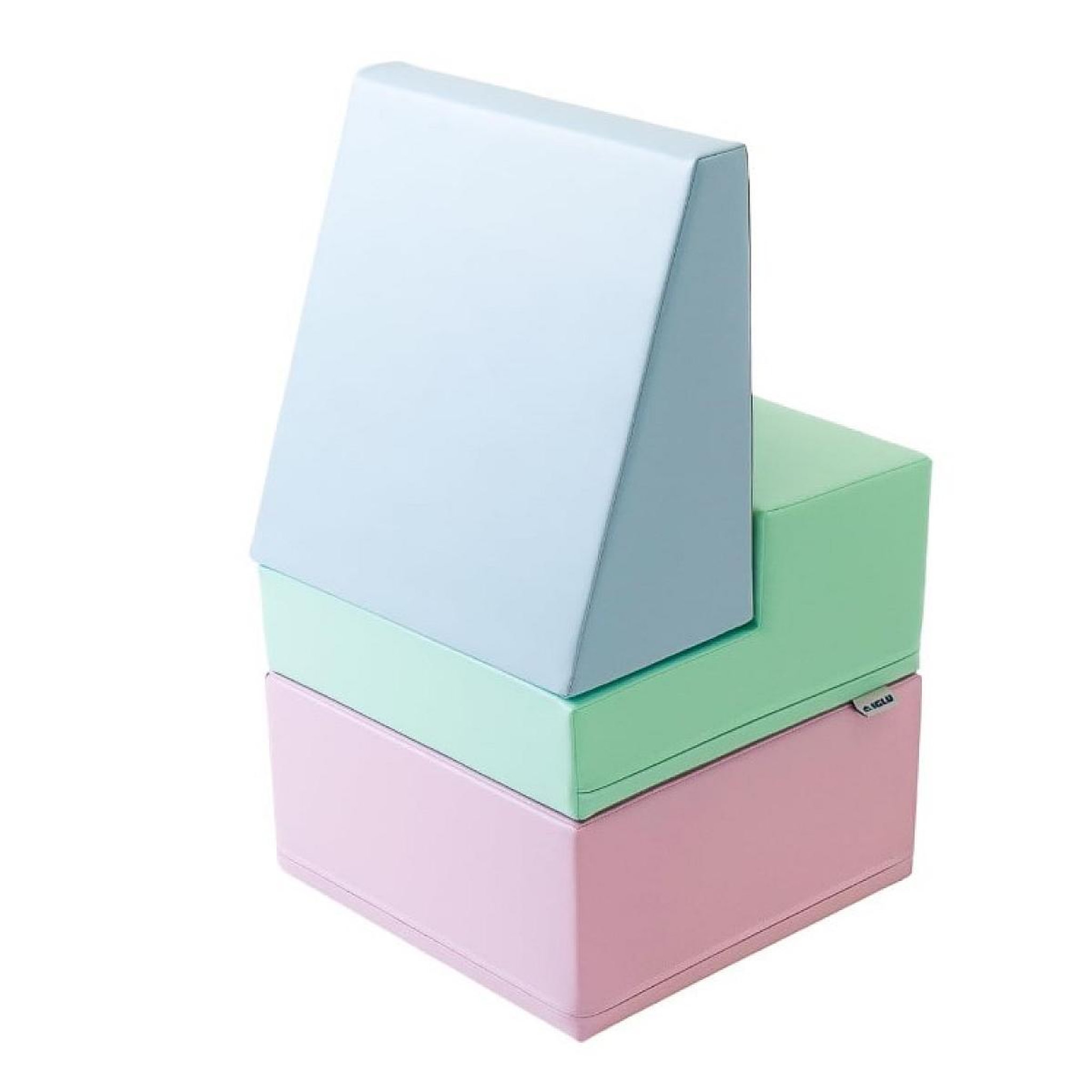 IGLU Mini coin d'escalade en mousse pastels clairs