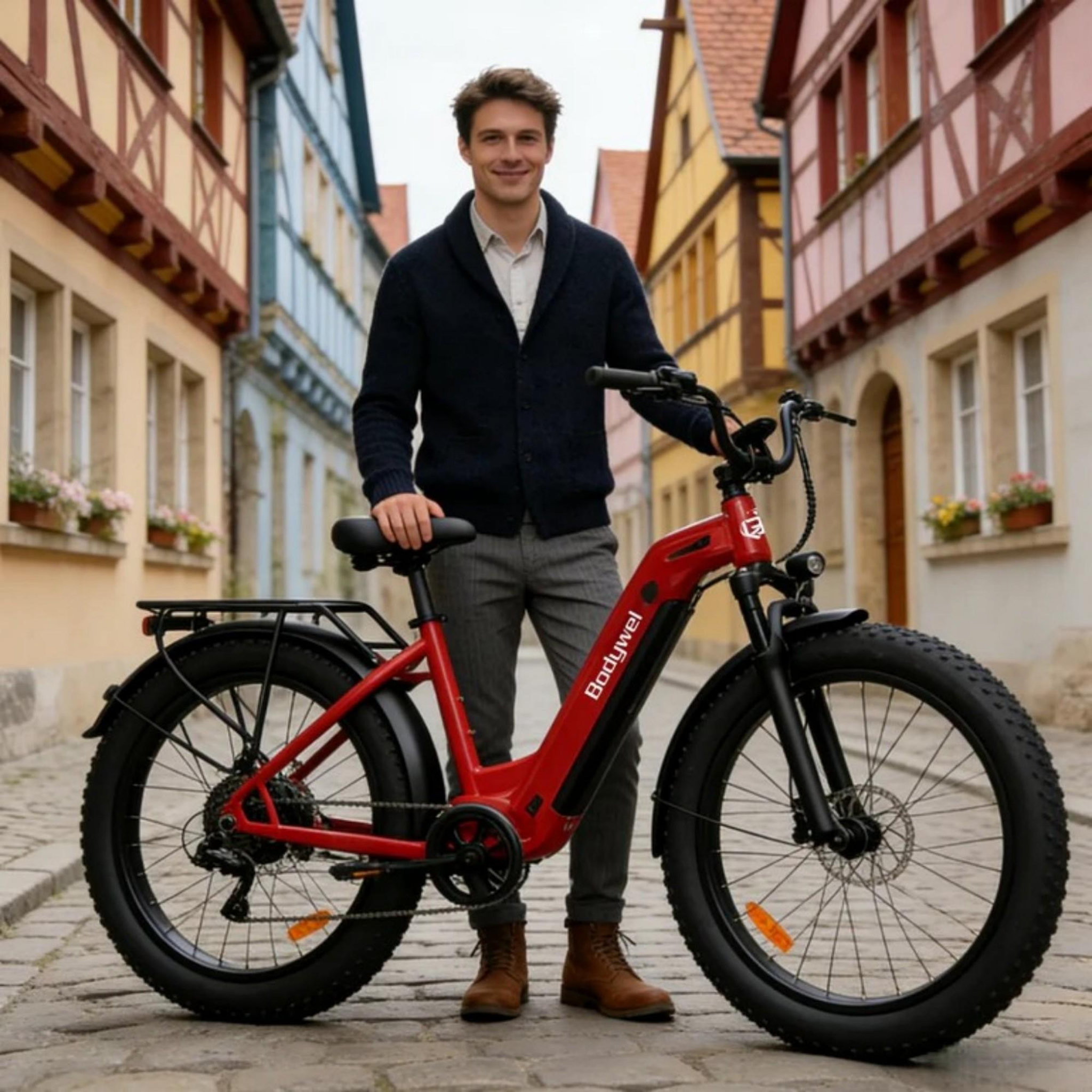 Voir la diapositive 3 : BODYWEL Vélo électrique bodywel d9