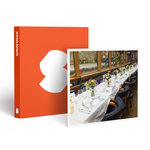 Smartbox Croisière de 2h sur la Seine avec dîner gastronomique, vin et champagne - Coffret Cadeau Gastronomie