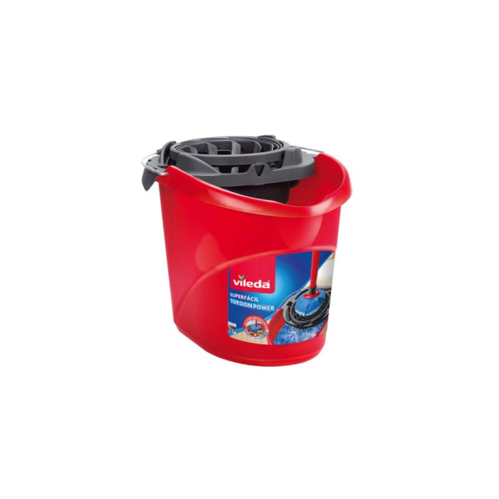  Seau-essoreur VILEDA de 10 litres - rouge