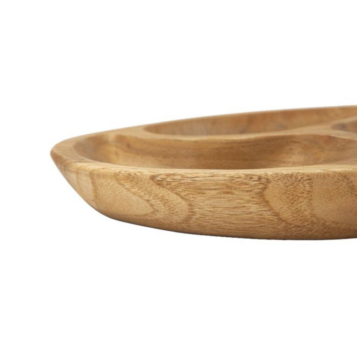 Paris Prix Vide-Poche Compartimenté en Bois  Trio  25cm Naturel