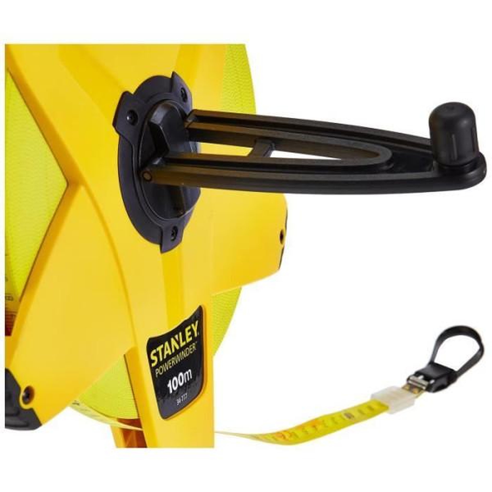 Voir la diapositive 5 : Stanley Mesure longue ruban 100mx12,7mm fibre de verre powerwinder - stanley - 2-34-777