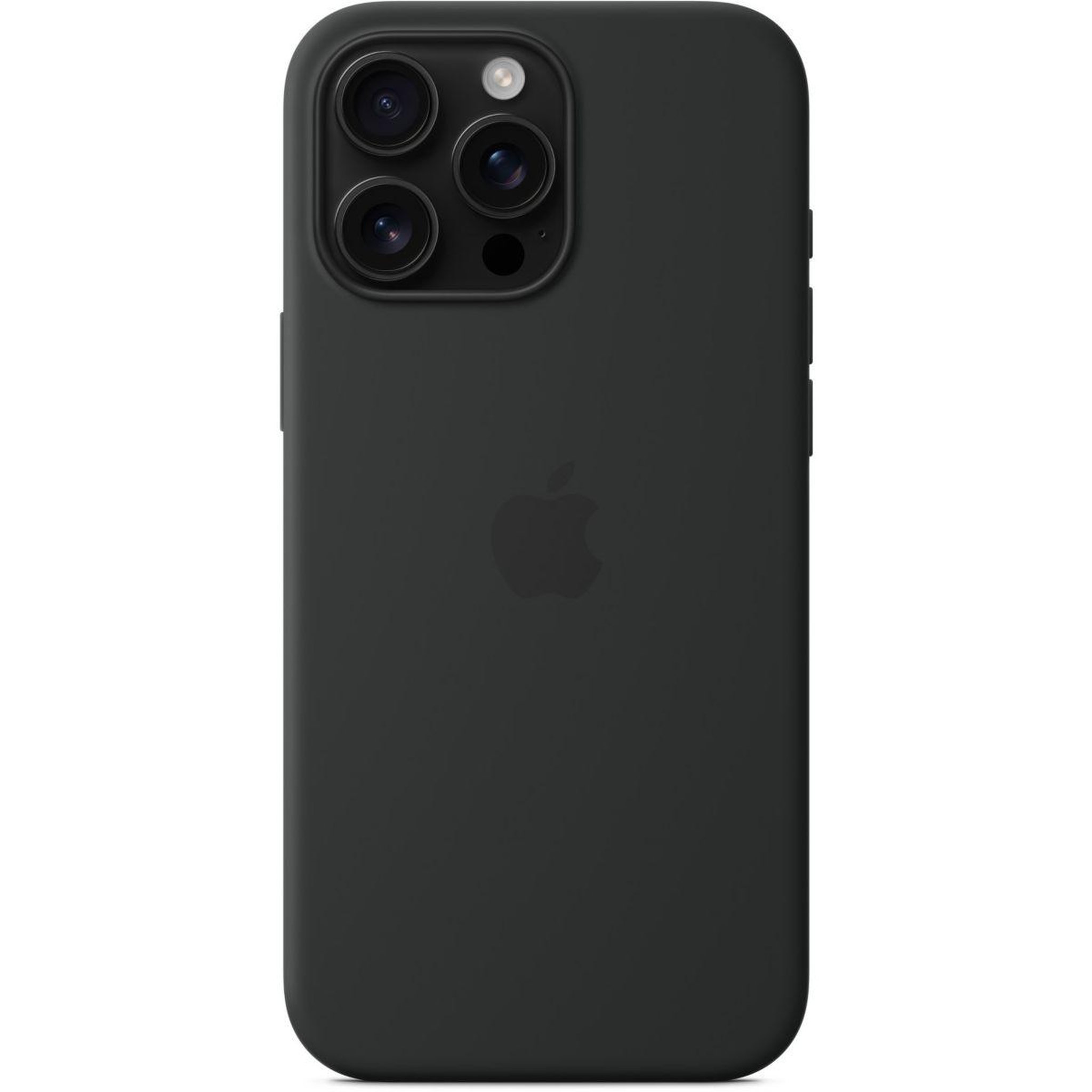 Voir la diapositive 4 : APPLE Coque iPhone 16 Pro Max Noir MagSafe silicone