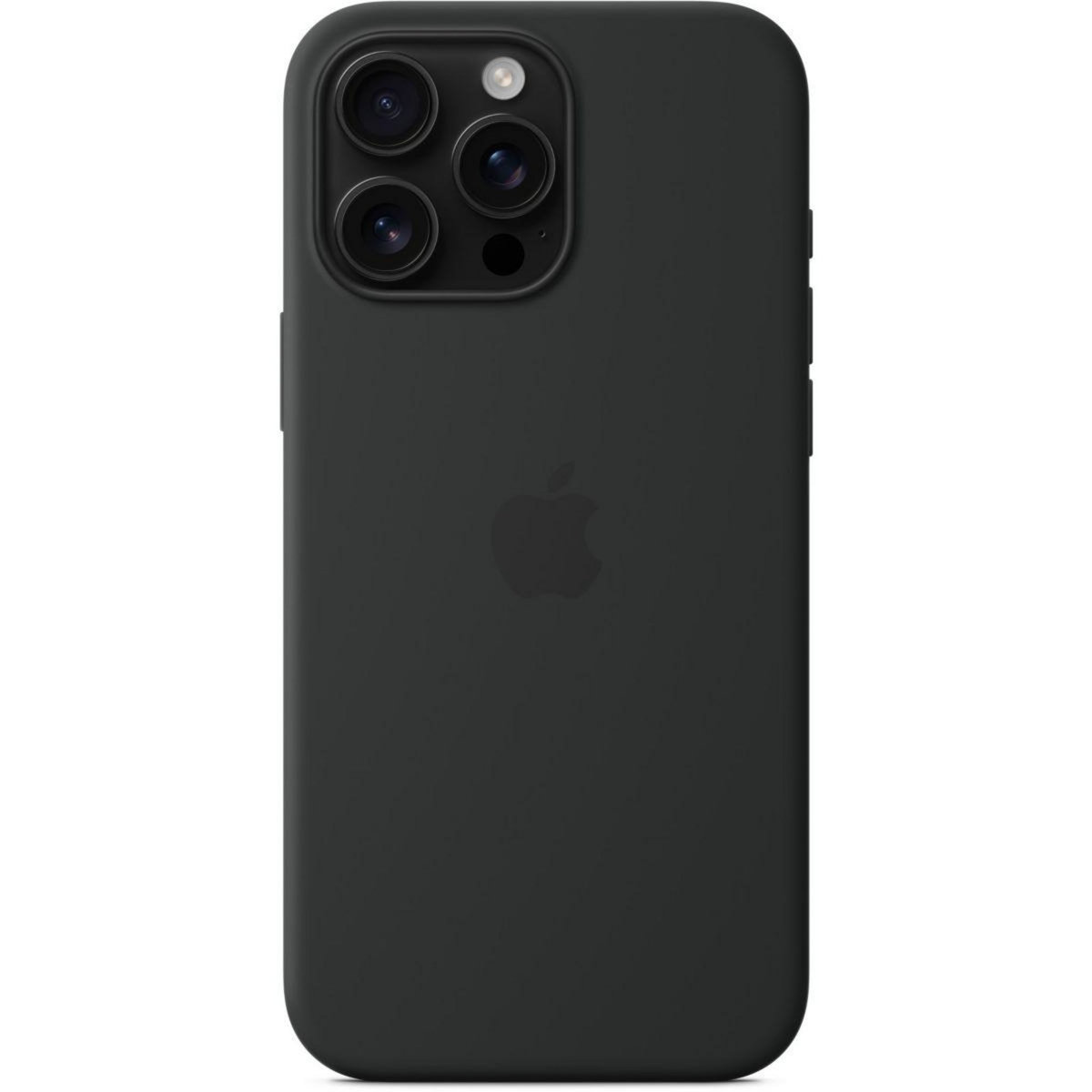 APPLE Coque iPhone 16 Pro Max Noir MagSafe silicone