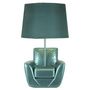 Voir la diapositive 2 : Paris Prix Lampe à Poser Déco  Midcentury  43cm Turquoise